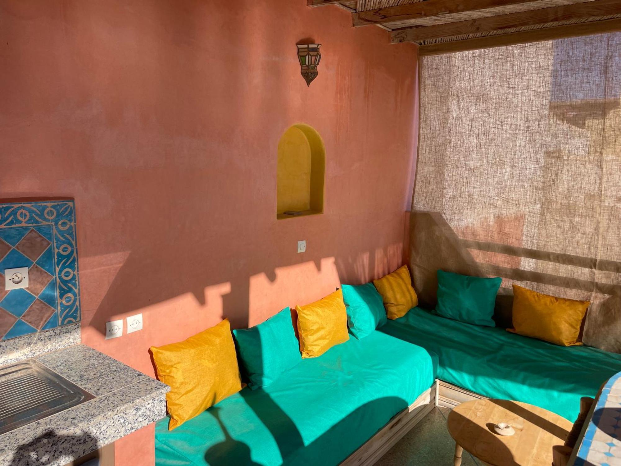 Ferienwohnung The Rainbow House Mirleft Exterior foto