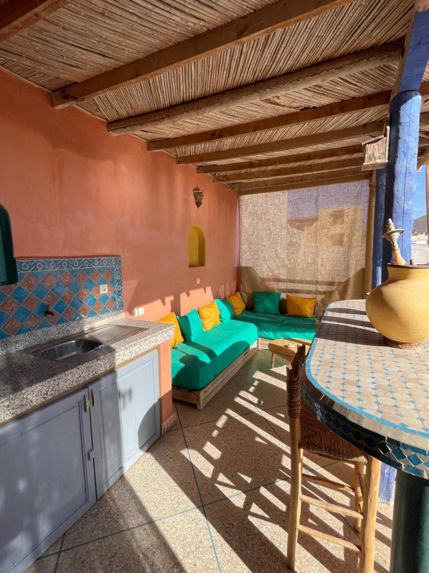 Ferienwohnung The Rainbow House Mirleft Exterior foto